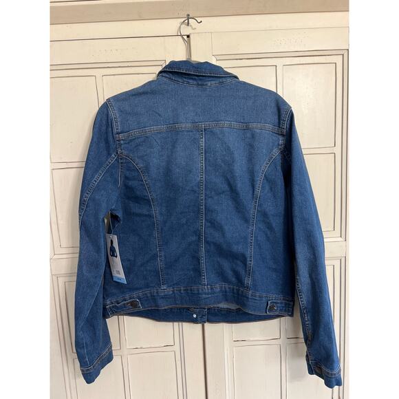 NWT Social Standard by Sanctuary size large jean jacket denim - Picture 3 of 4